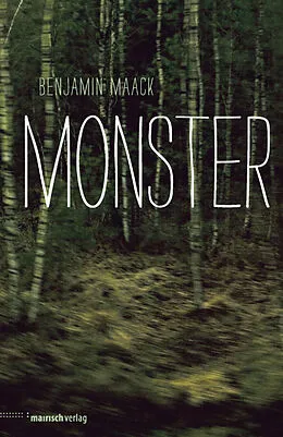 E-Book (epub) Monster von Benjamin Maack