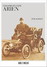 Giacomo Puccini Notenblätter Arien (it/dt)