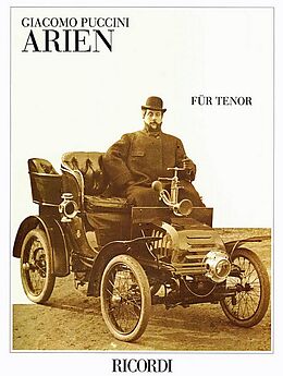 Giacomo Puccini Notenblätter Arien für Tenor und Klavier (it/dt)