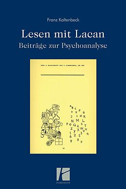 Fester Einband Lesen mit Lacan von Franz Kaltenbeck