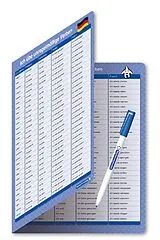 Kartonierter Einband Ich übe unregelmäßige Verben - Zeitformen - 1 Doppelfeld mit Stift von Katrin Langhans