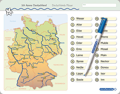 Ich kenne Deutschland - Deutschlands Flüsse - Katrin ...