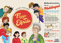 Kartonierter Einband Pizza für Elfrida - Bildkartenversion (A3, Multilingual) von Aylin Keller