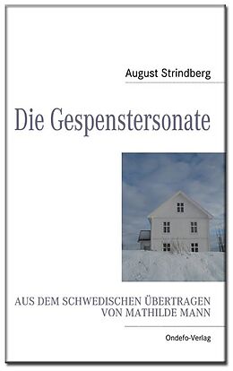 Kartonierter Einband Die Gespenstersonate von August Strindberg
