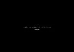 E-Book (pdf) TO BE O OR NOT TO BE O THAT IS THE ARCHITECTURE von Marc Mer