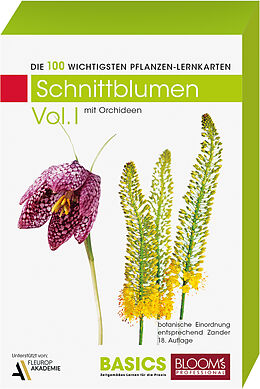 Textkarten / Symbolkarten Schnittblumen Vol. I von Karl-Michael Haake