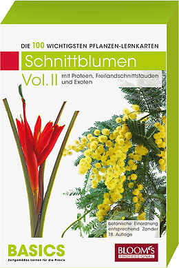 Textkarten / Symbolkarten Schnittblumen Vol. II von Karl-Michael Haake