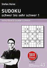 Kartonierter Einband (Kt) SUDOKU - schwer bis sehr schwer 1 von Stefan Heine