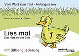 Geheftet Lies mal 1 (mit Silbengliederung) - Das Heft mit der Ente von Peter Wachendorf