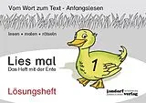 Geheftet Lies mal 1 - Das Heft mit der Ente von Peter Wachendorf
