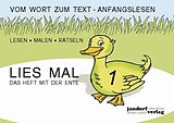 Geheftet Lies mal 1 (in GROßBUCHSTABEN) - Das Heft mit der Ente von Peter Wachendorf
