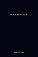 Digital Brecht probt Galilei von Bertolt Brecht
