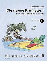 Christine Baechi Notenblätter Die clevere Klarinette Band 1 (+Online Audio)