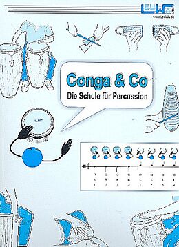 Martin Leuchtner Notenblätter Conga & Co - Die Schule für Percussion