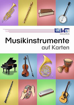 Loseblatt Musikinstrumente auf Karten von Martin Leuchtner, Bruno Waizmann