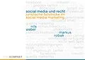 E-Book (epub) Social Media und Recht von Markus Robak, Nils Weber