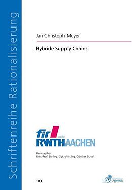 Kartonierter Einband Hybride Supply Chains von Jan Christoph Meyer