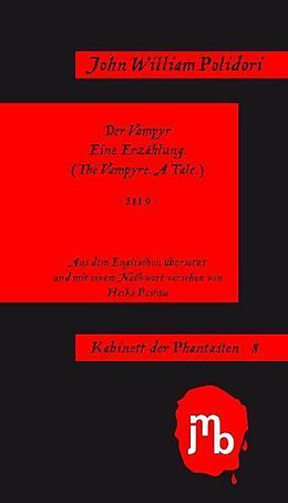 Kartonierter Einband Der Vampyr von John William Polidori