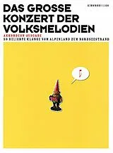  Notenblätter Das grosse Konzert der Volksmelodien