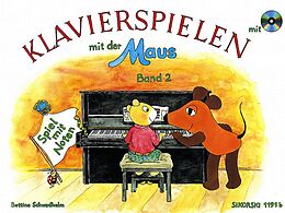 Kartonierter Einband Klavierspielen mit der Maus von Bettina Schwedhelm