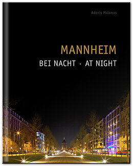 Fester Einband Mannheim bei Nacht von Adonis Malamos