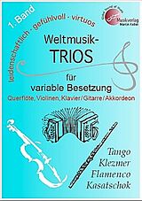  Notenblätter Weltmusik-Trios Band 1 für