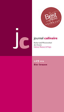 Kartonierter Einband journal culinaire. Kultur und Wissenschaft des Essens von 