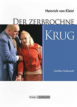 Kartonierter Einband Der zerbrochne Krug  Heinrich Kleist  Lehrerheft von Günther Gutknecht