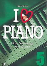  Notenblätter I love Piano Band 5