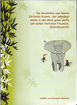 Kartonierter Einband Die Abenteuer des kleinen Elefanten von Elisabeth Matheis