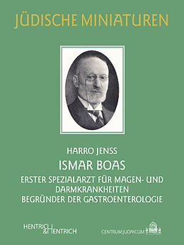 Kartonierter Einband Ismar Boas von Harro Jenss