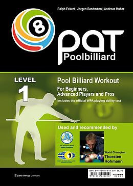 E-Book (pdf) Pool Billiard Workout PAT Level 1 von Ralph Eckert, Jorgen Sandmann, Andreas Huber