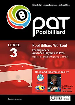 E-Book (pdf) Pool Billiard Workout PAT Level 3 von Ralph Eckert, Jorgen Sandmann, Andreas Huber