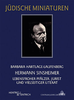 Kartonierter Einband Hermann Sinsheimer von Barbara Hartlage-Laufenberg