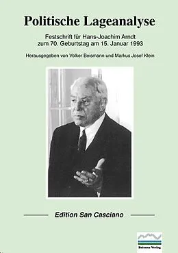 E-Book (pdf) Politische Lageanalyse von 