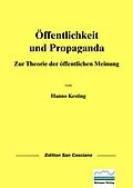 E-Book (pdf) Öffentlichkeit und Propaganda von Hanno Kesting
