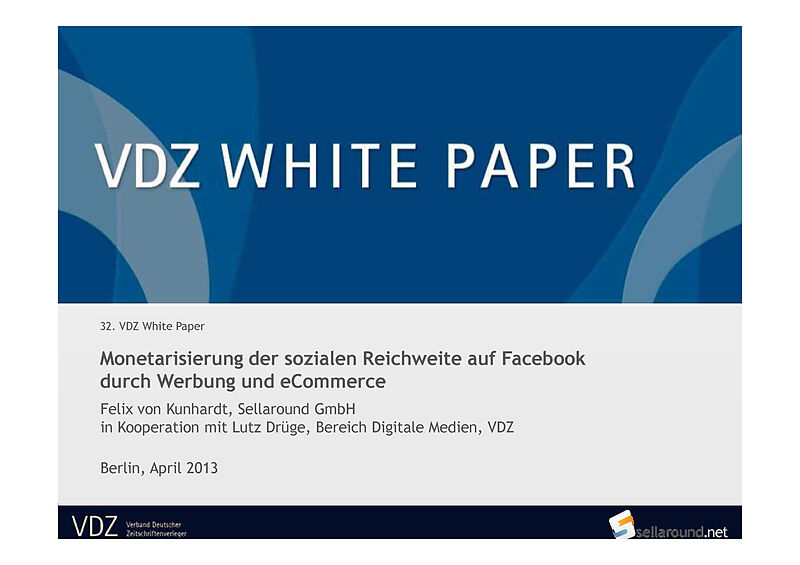 Monetarisierung der Sozialen Reichweite auf Facebook durch Werbung und eCommerce