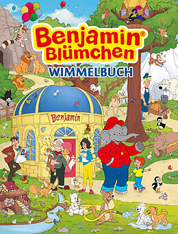 Fester Einband Benjamin Blümchen Wimmelbuch von Madlen Frey