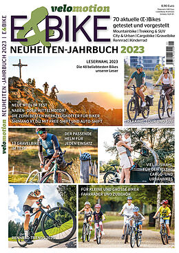 Kartonierter Einband Velomotion E-Bike Neuheiten-Jahrbuch 2023 von Marcus Degen
