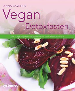 Kartonierter Einband Vegan Detoxfasten von Anna Cavelius