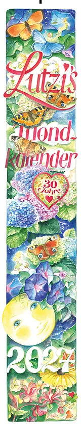 Kalender Lutzis Mondkalender lang 2027 von Andrea Lutzenberger