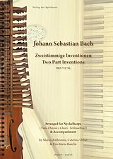 Johann Sebastian Bach Notenblätter Zweistimmige Inventionen BWV772-786
