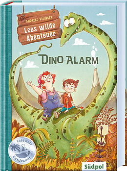 Fester Einband Leos wilde Abenteuer  Dino-Alarm von Andreas Völlinger