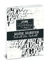 Kartonierter Einband (Kt) Handlettering Übungsheft von Katja Haas