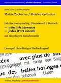 E-Book (epub) Maitre Zacharius / Meister Zacharius -- von Jules Verne