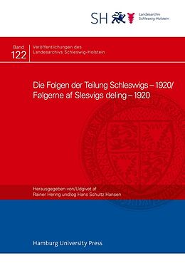 Fester Einband Die Folgen der Teilung Schleswigs  1920/Følgerne af Slesvigs deling  1920 von 