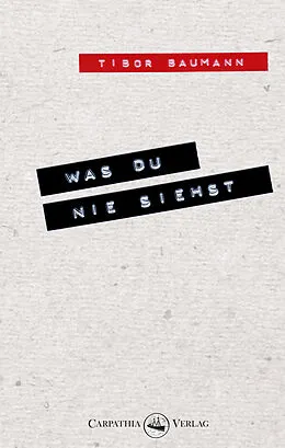 E-Book (pdf) Was du nie siehst von Tibor Baumann