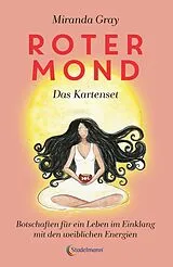Kartonierter Einband Roter Mond das Kartenset von Miranda Gray