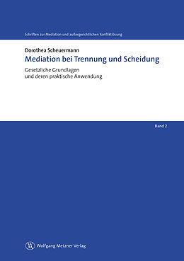 E-Book (pdf) Mediation bei Trennung und Scheidung von Dorothea Scheuermann