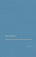 E-Book (epub) Kulturwissenschaft und Naturwissenschaft von Heinrich Rickert